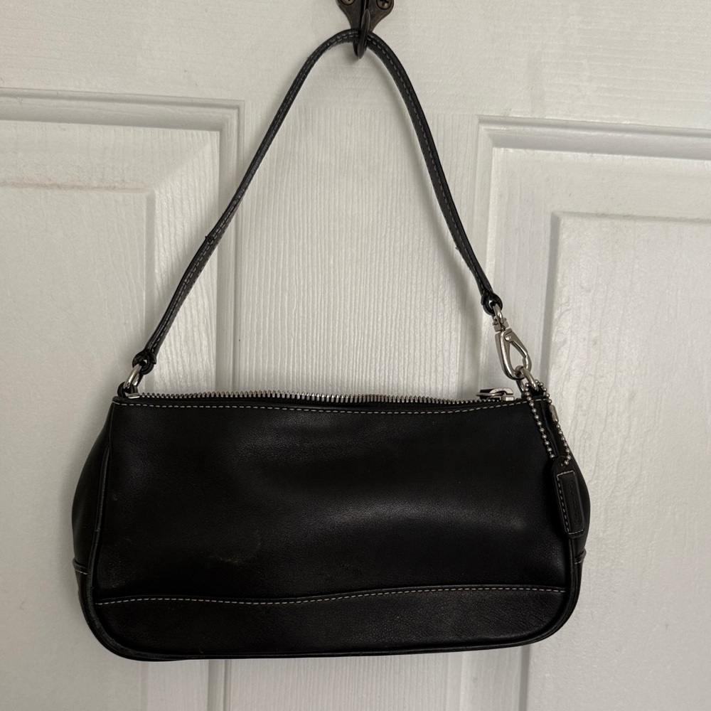 Black Coach Shoulder Bag